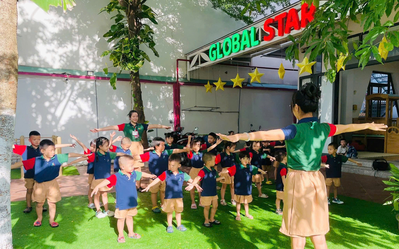 Children integrating into the new transition class